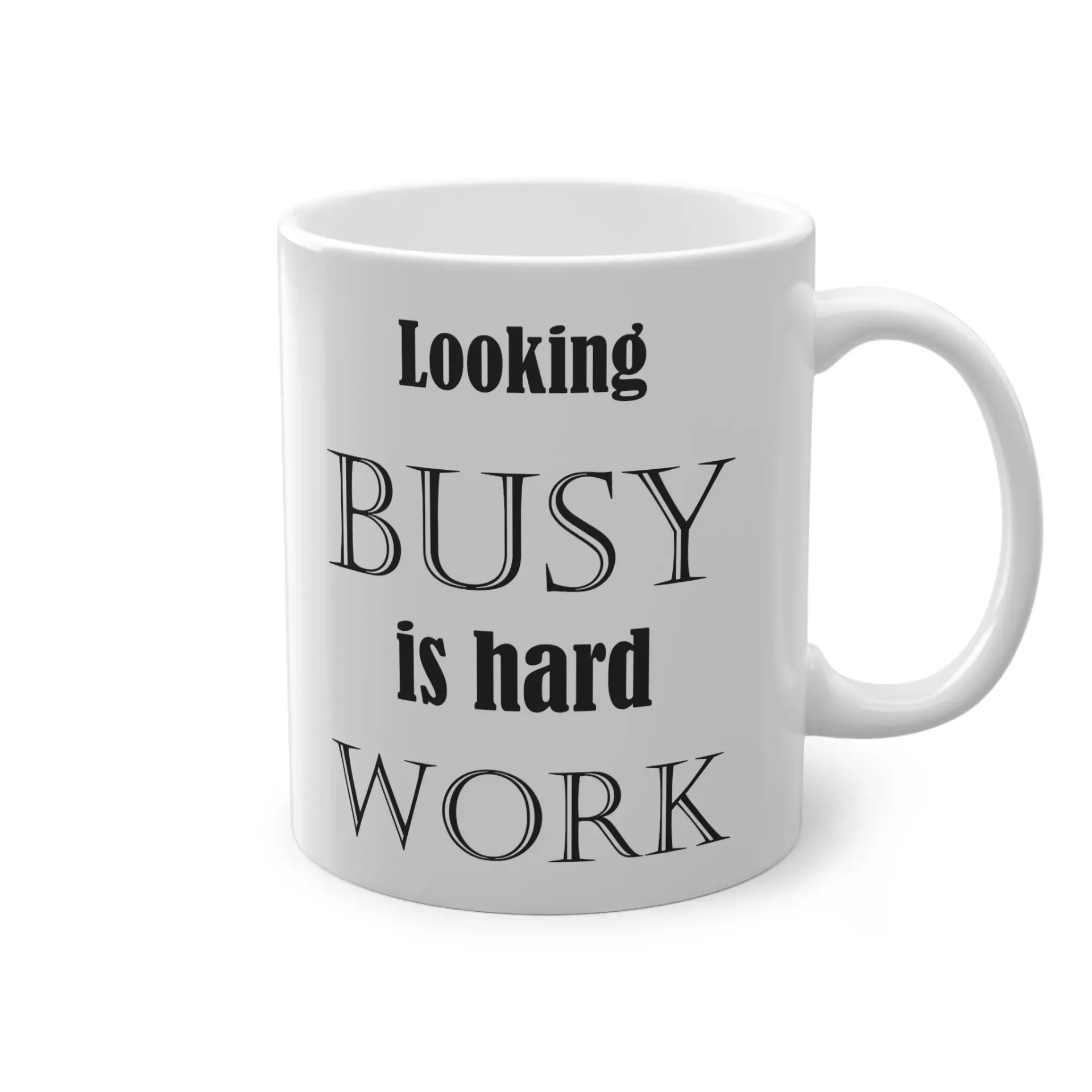 'Looking Busy Is Hard Work' Mok