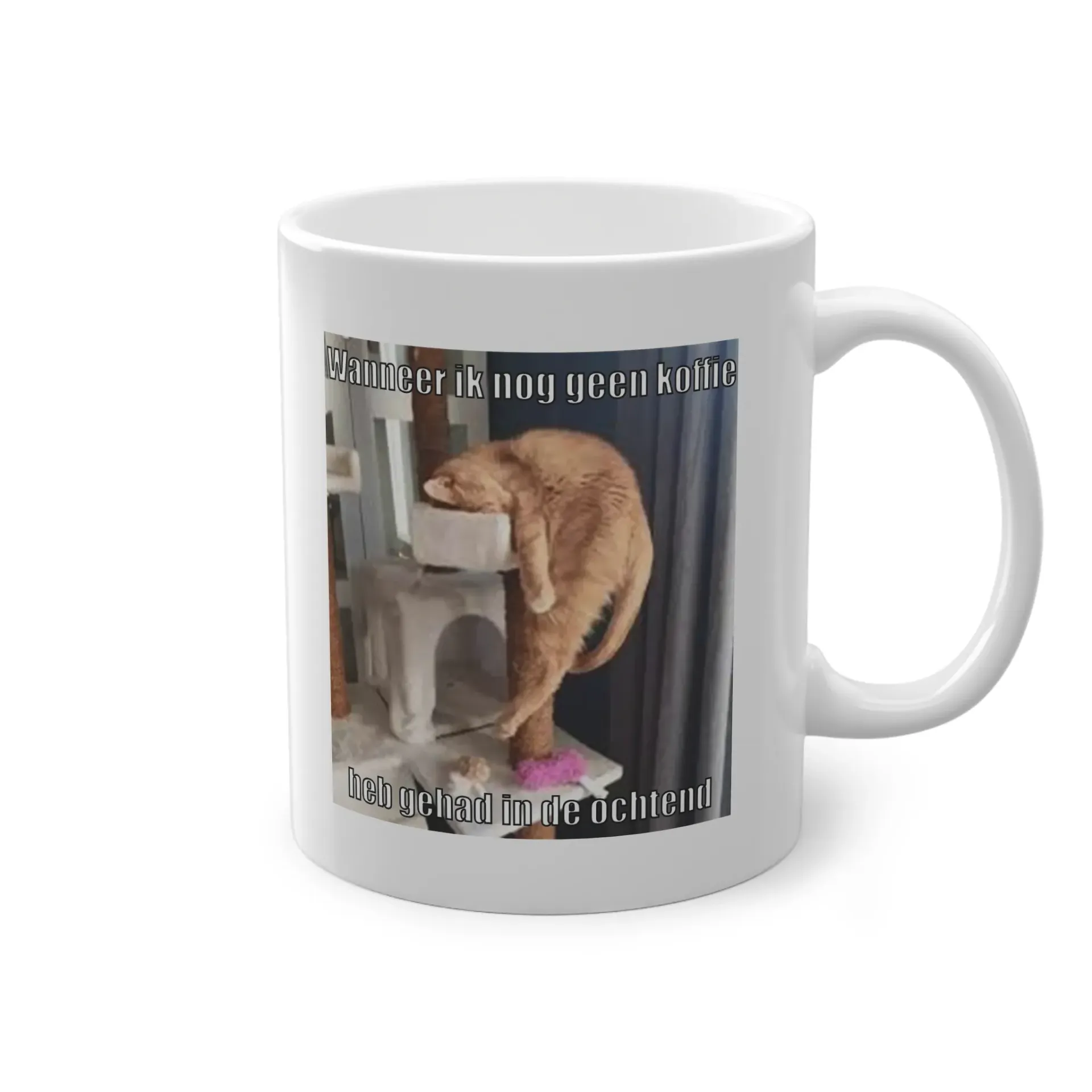 'Nog geen koffie gehad' Mok